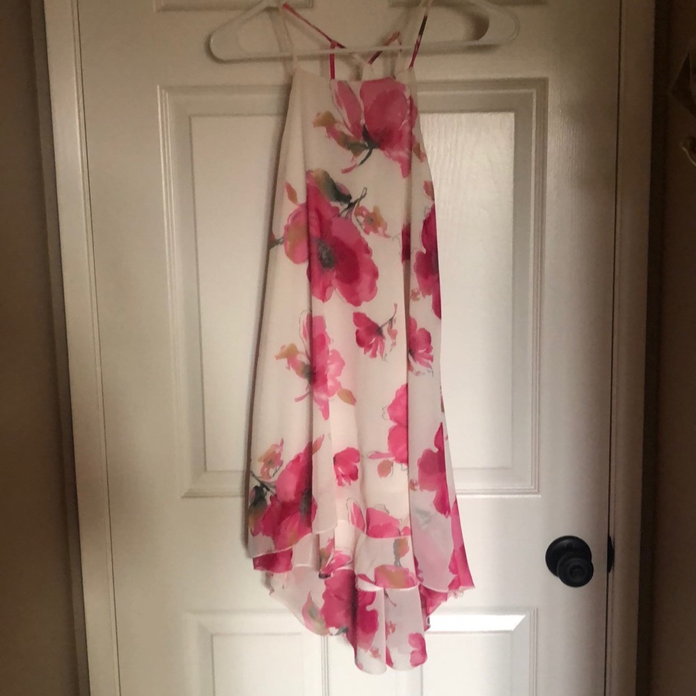 Cute short flows spring dress